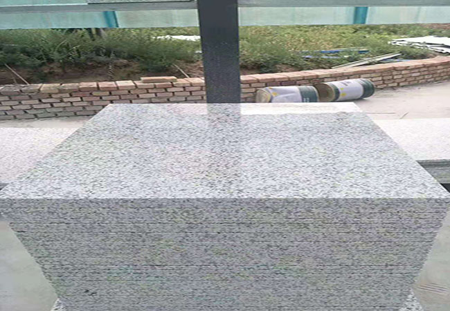 芝麻白火烧面大理石地砖(图5) 芝麻白火烧面大理石地砖(图5)